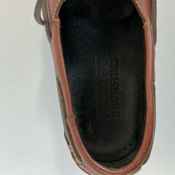 SEBAGO Portland Men's Navy/ Leather  Docksides Casual Boat Shoes Loafers Sz 8.5? - Picture 7 of 10